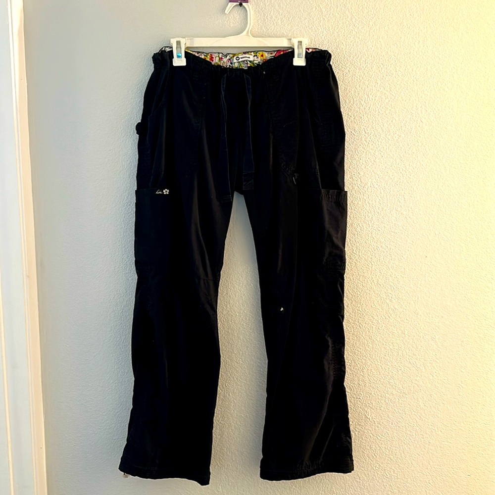 Koi Lindsey black scrub pants